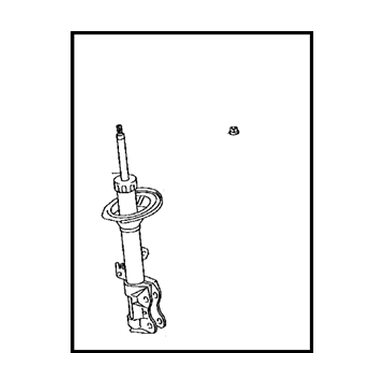 Toyota Matrix 2009-2014 Front Left Shock Absorber product image