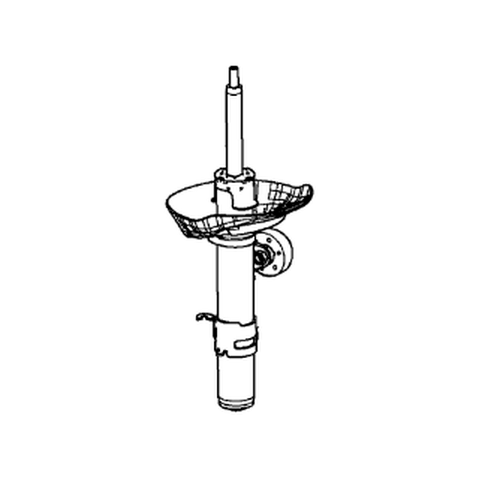 Front Right shock absorbers for Honda Accord OEM 51611-T3L-316