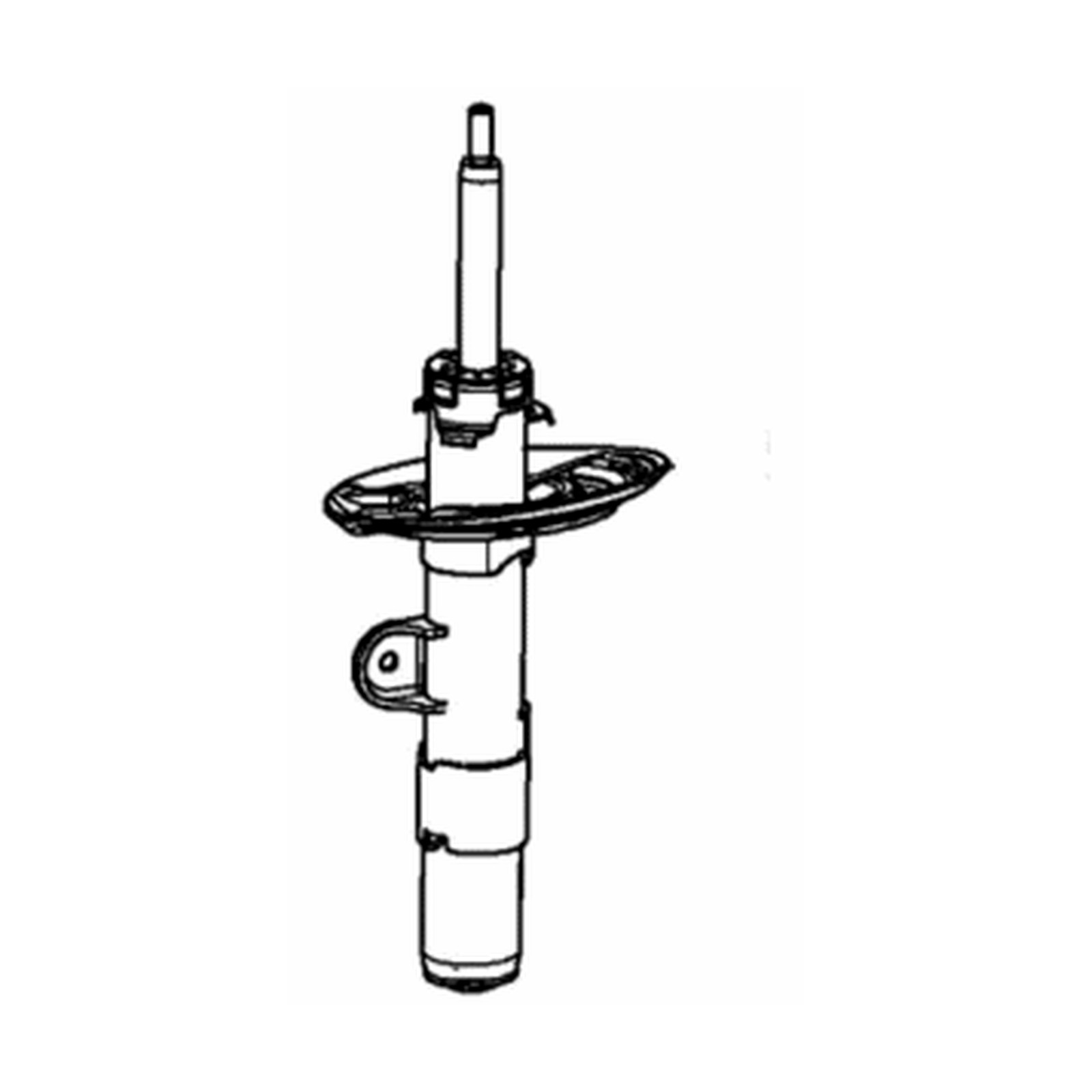 Front Left shock absorbers for Honda Clarity Plug-In Hybrid OEM 51621-TRW-J01