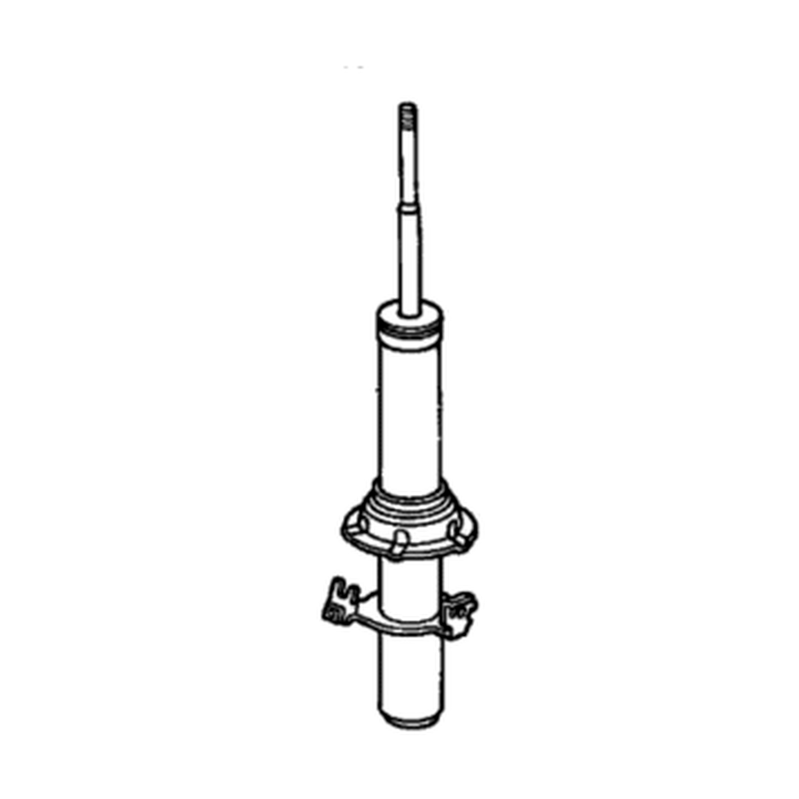Front Left shock absorbers for Honda CRX OEM 51606-SH3-901