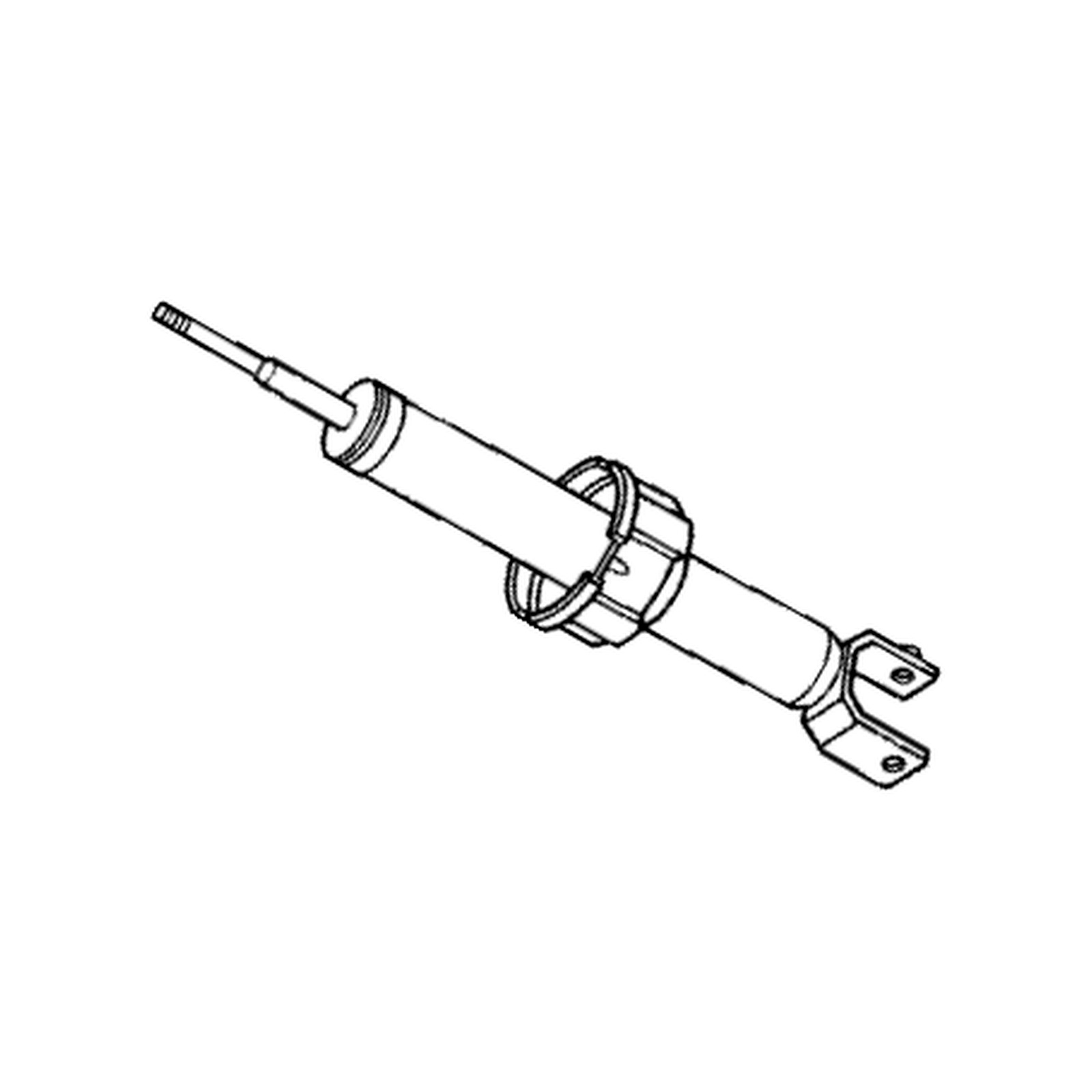 Rear shock absorbers for Honda CRX OEM 52611-SH3-A03