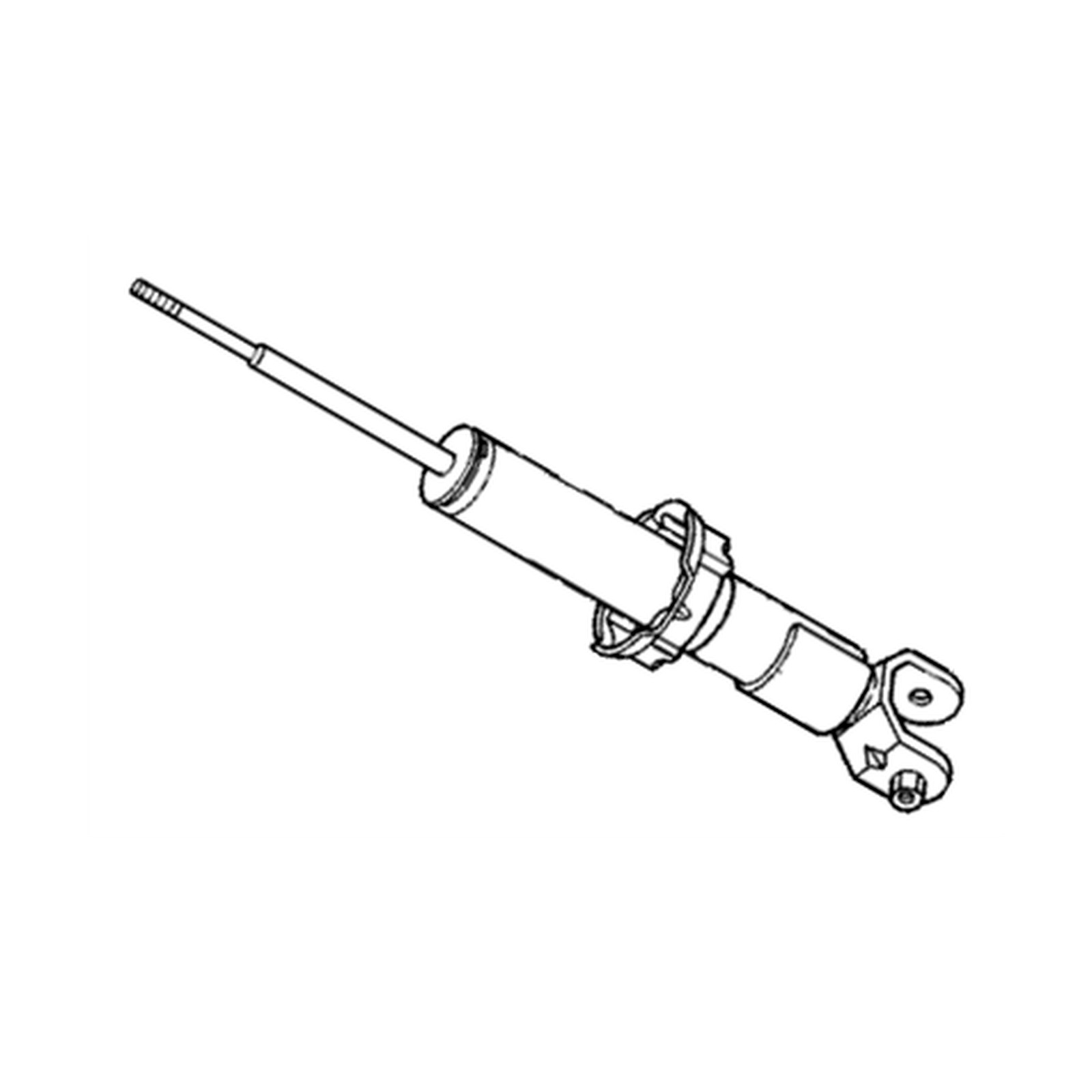 Rear shock absorbers for Honda Del Sol OEM 52611-SR3-A02