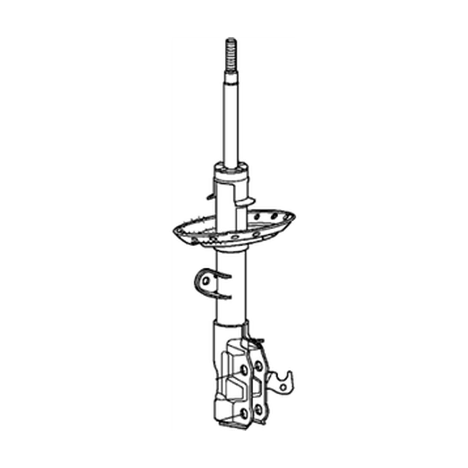 Front Left shock absorbers for Honda Fit OEM 51621-TST-A01