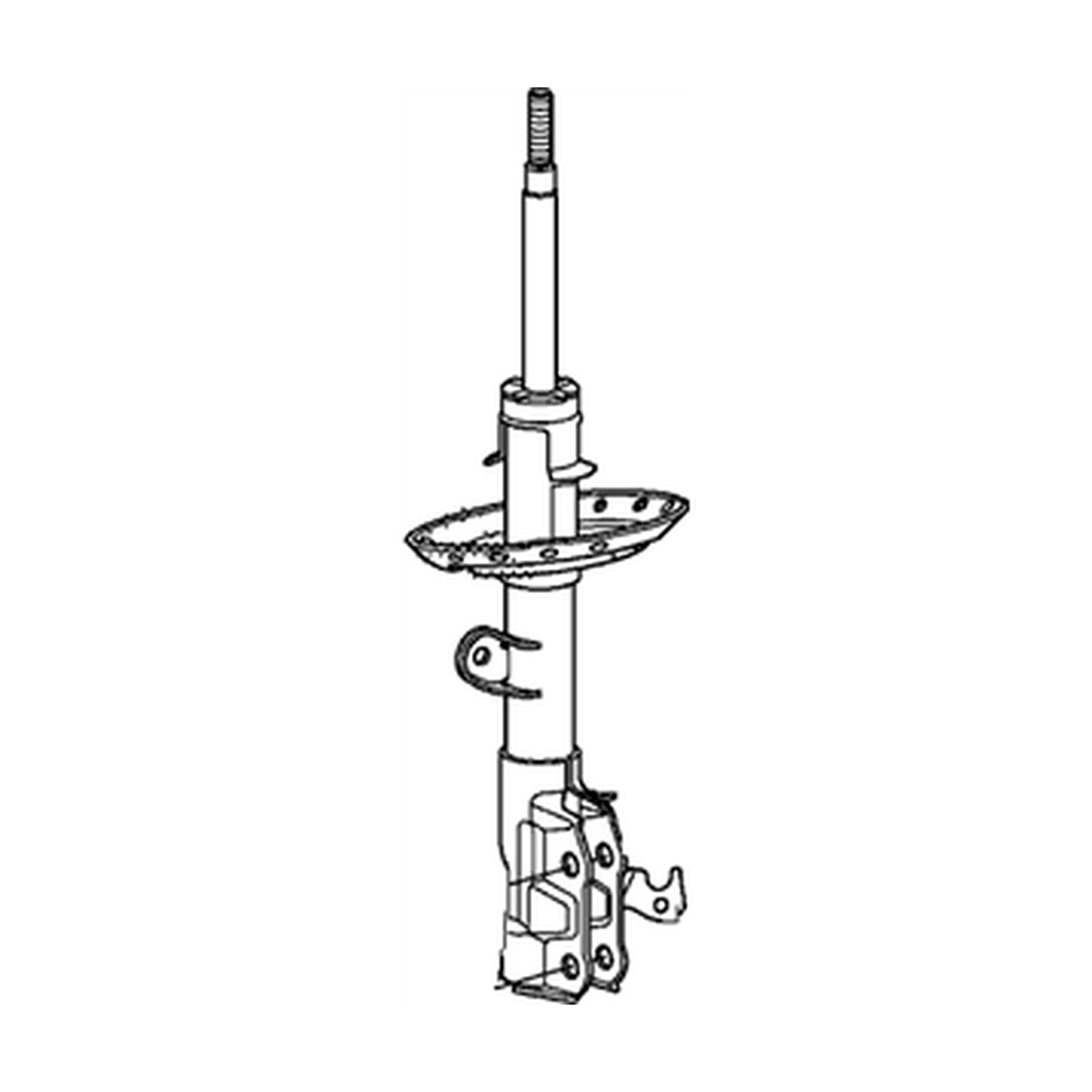 Front Right shock absorbers for Honda Insight OEM 51611-TM8-A21
