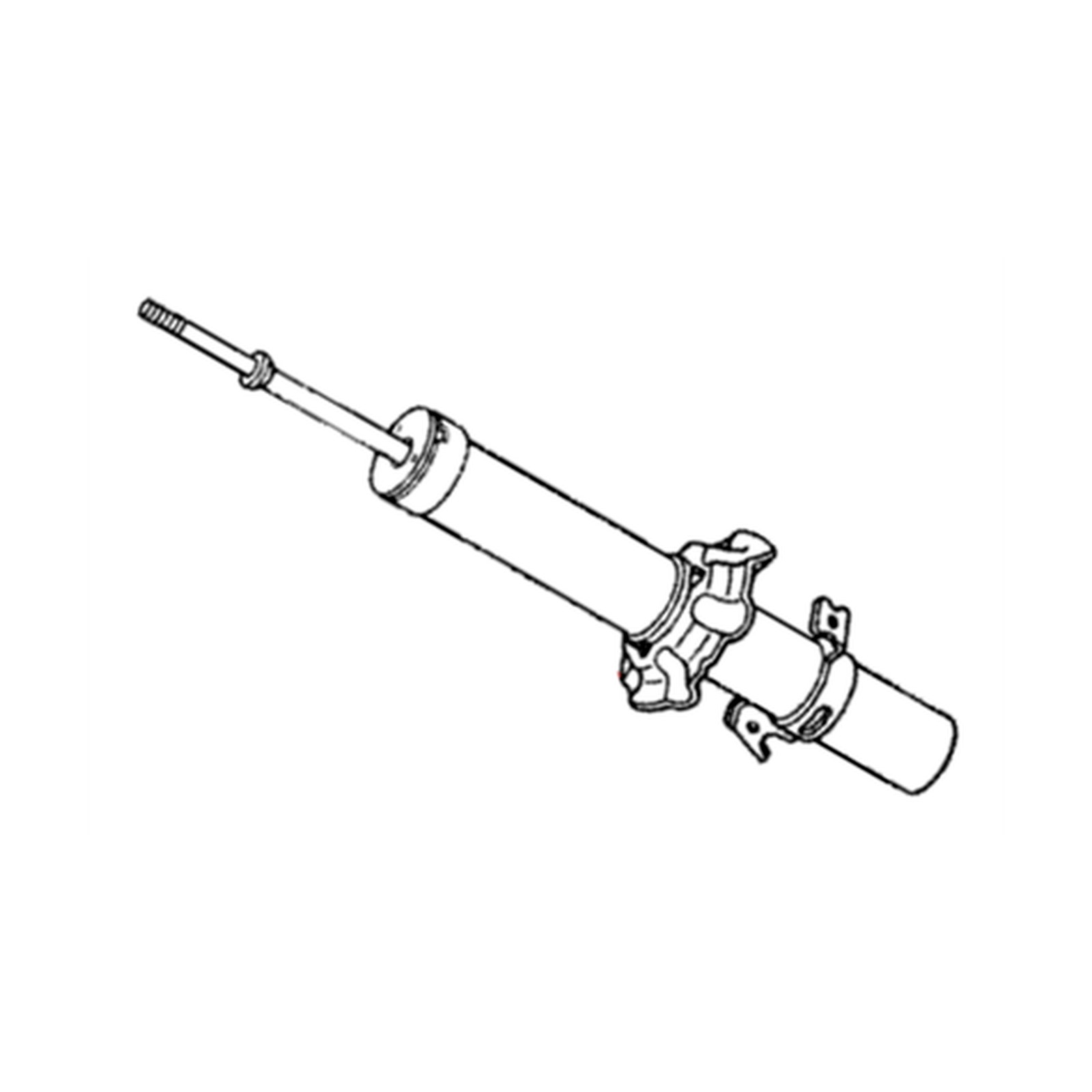 Front Left shock absorbers for Honda Prelude OEM 51606-SF1-014