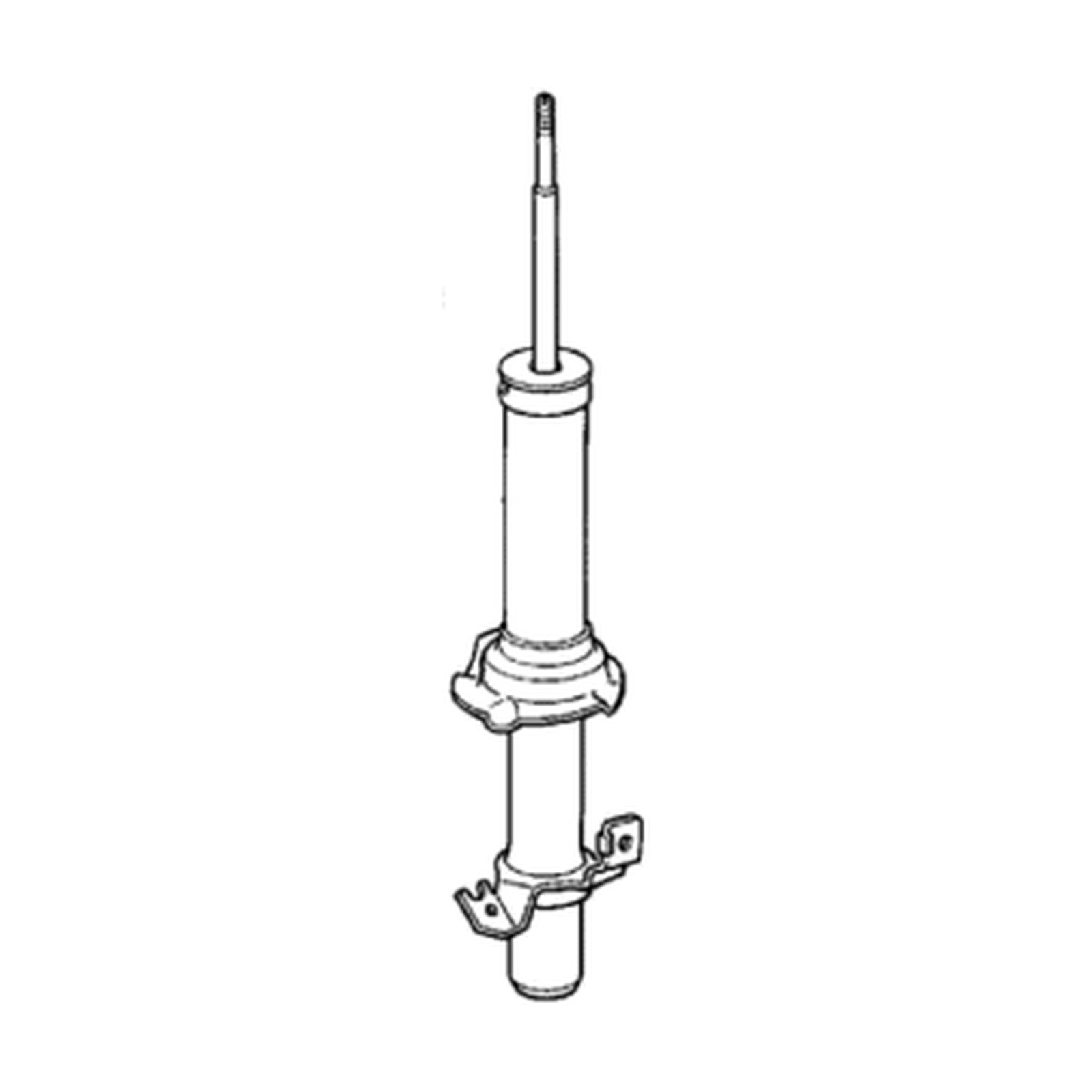 Front Left shock absorbers for Honda Prelude OEM 51606-SS0-902