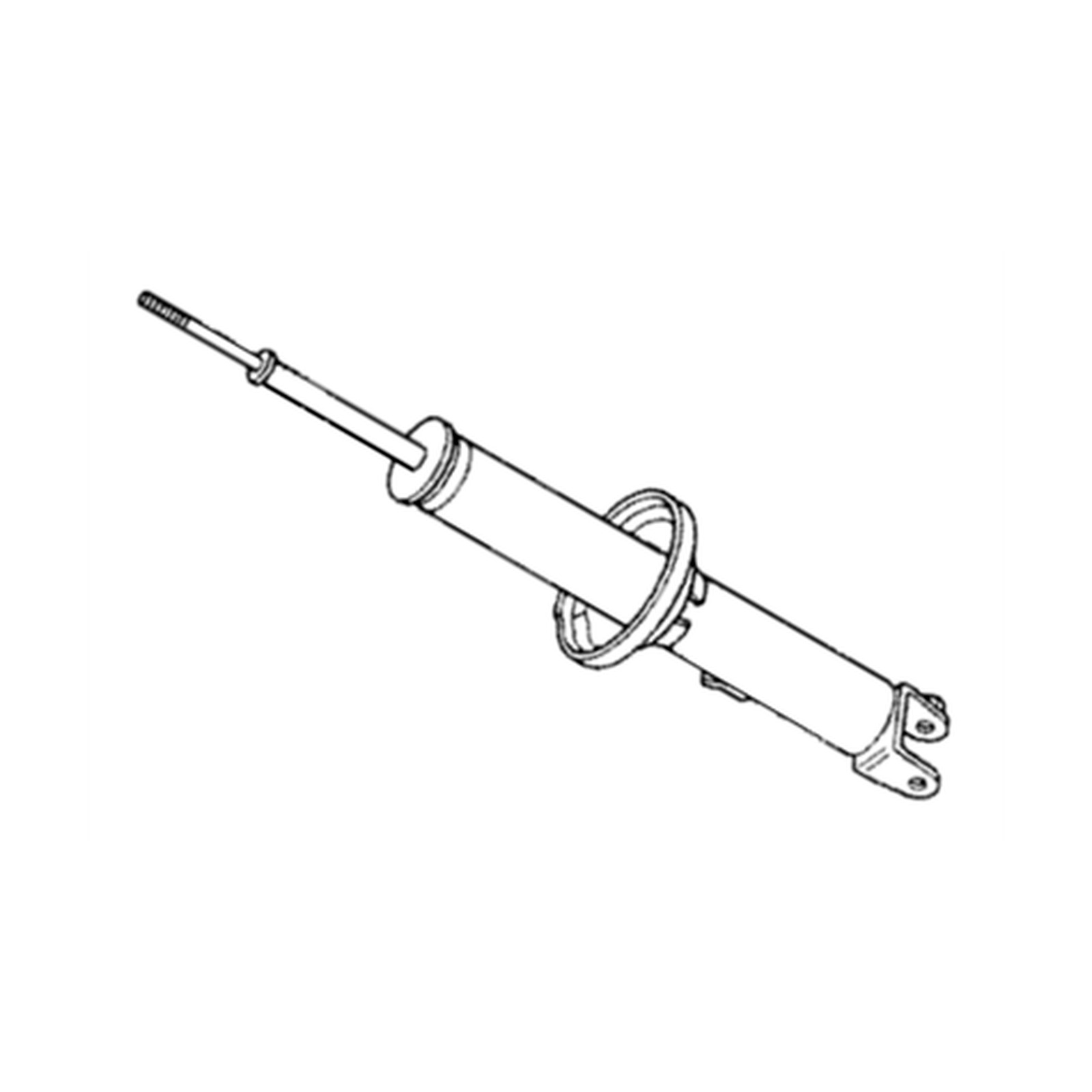 Rear Right shock absorbers for Honda Prelude OEM 52611-SF1-014
