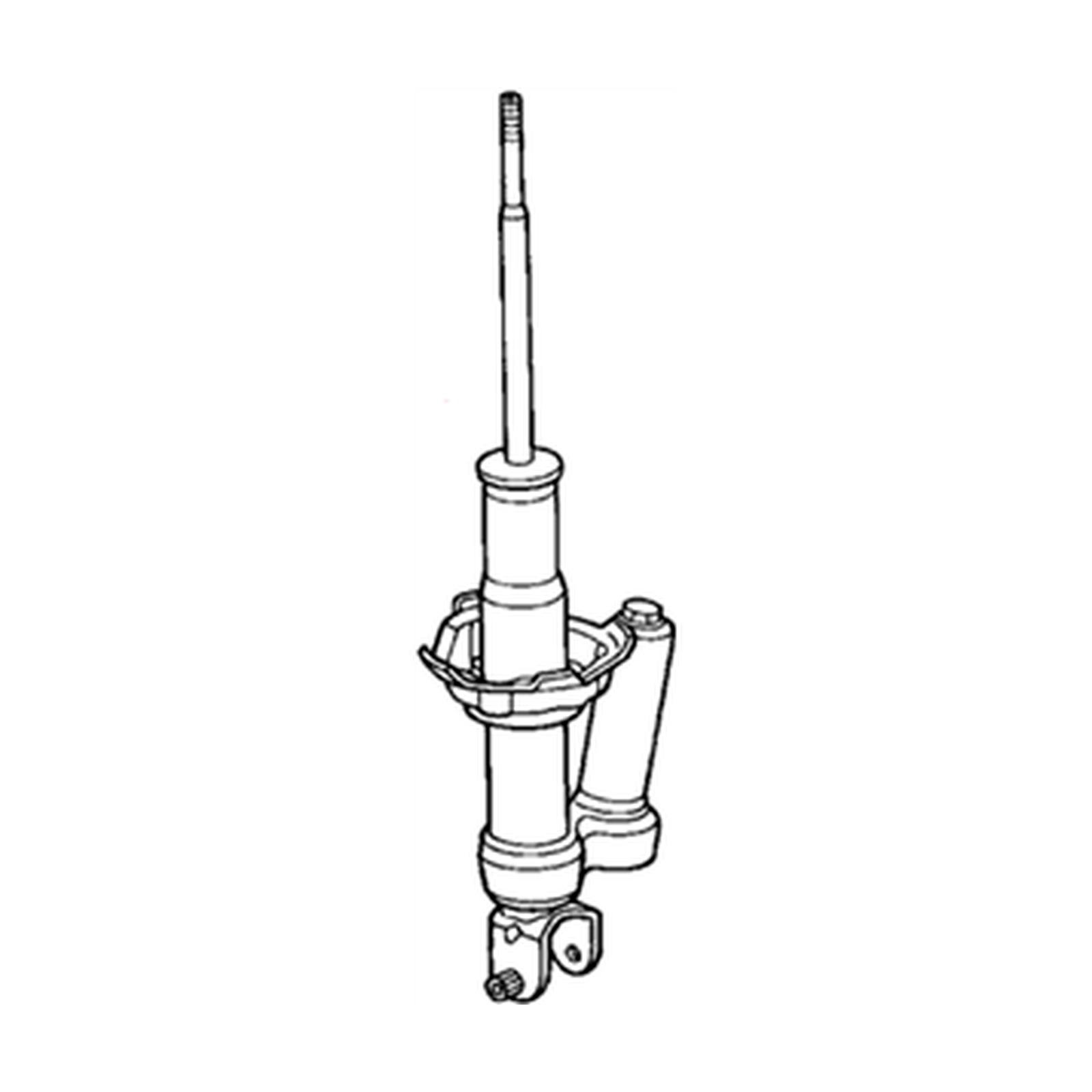 Rear Right shock absorbers for Honda S2000 OEM 52611-S2A-A07