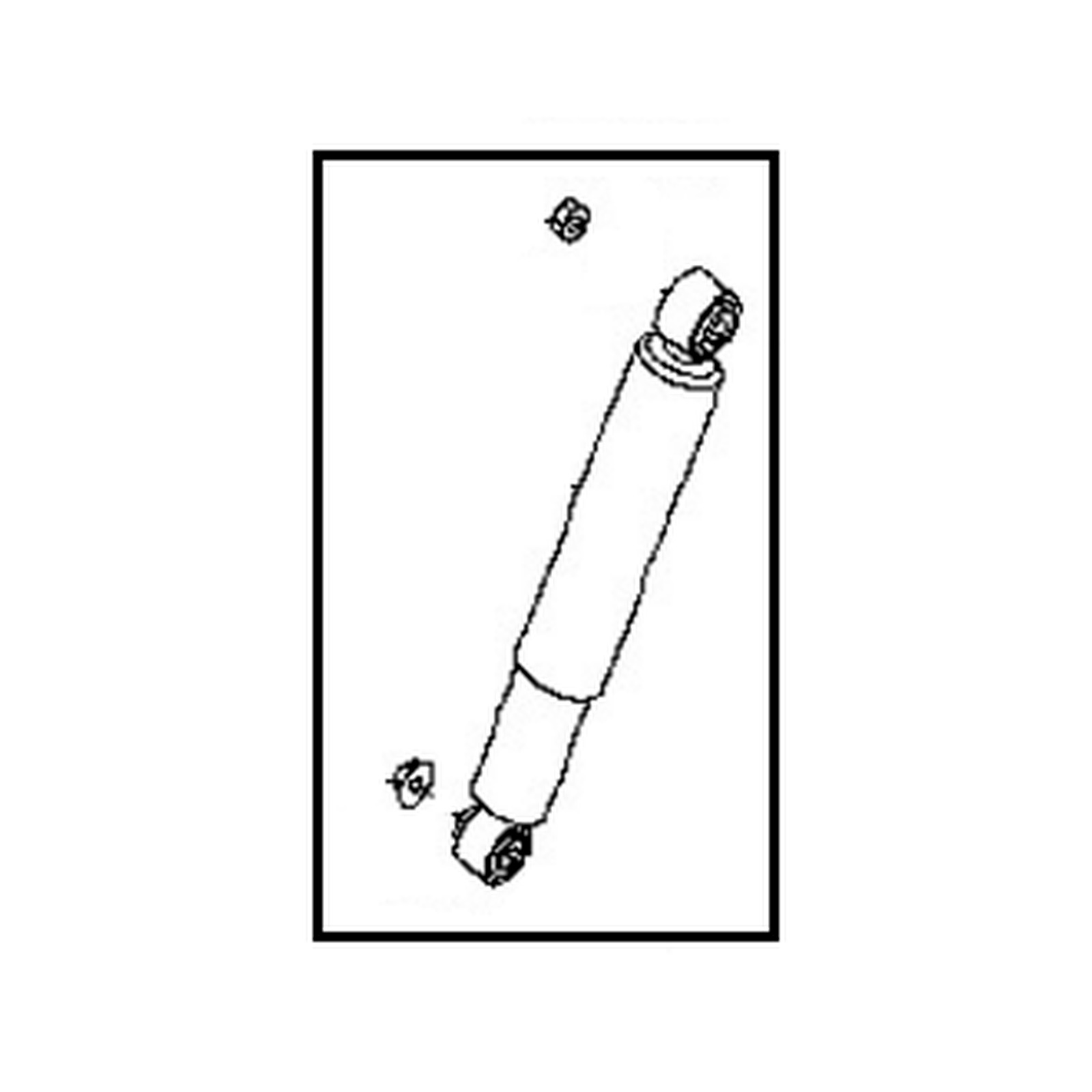 Rear shock absorbers for Nissan Frontier OEM 56200-EB025