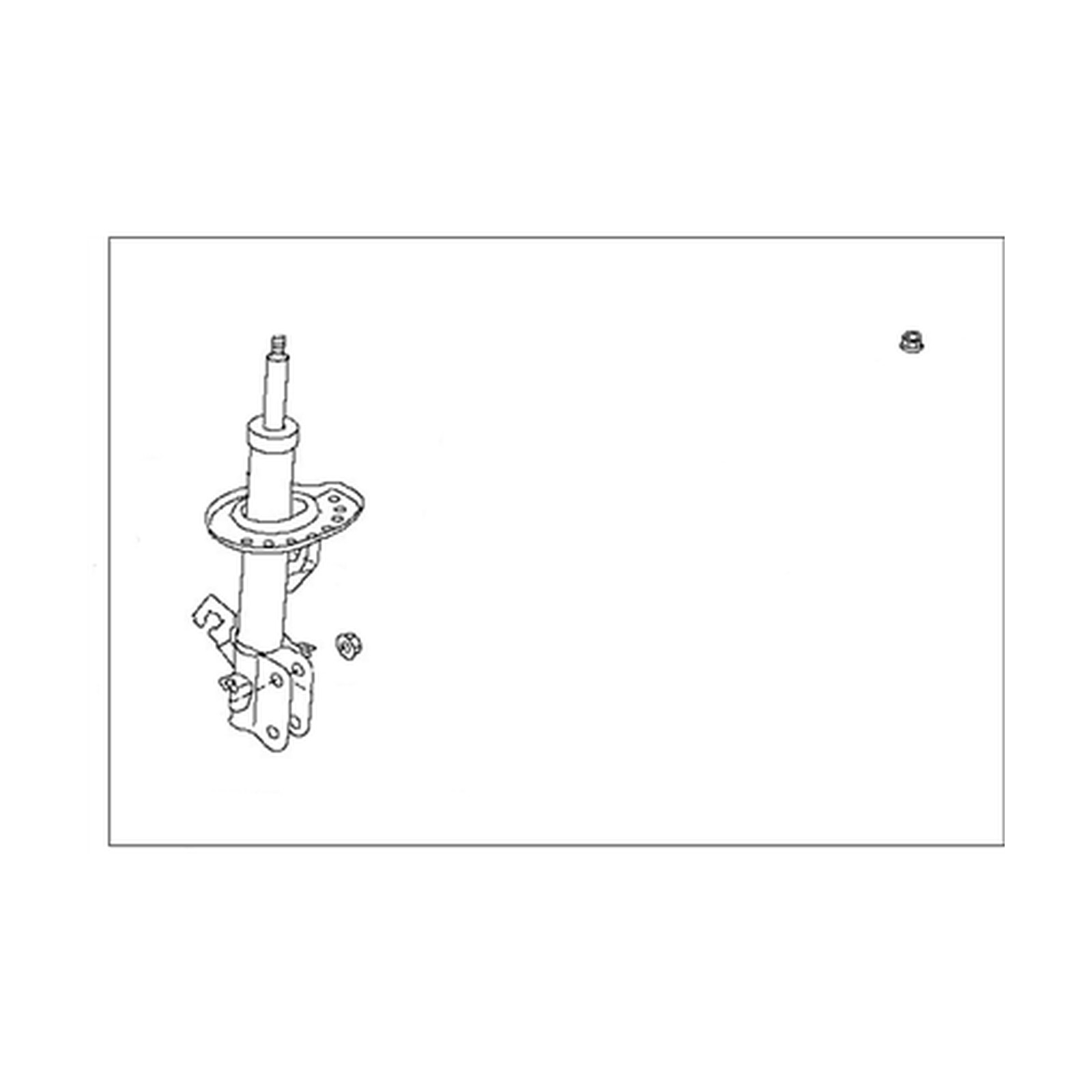 Front Right strut assemblies for Nissan Juke OEM E4302-3YW0A