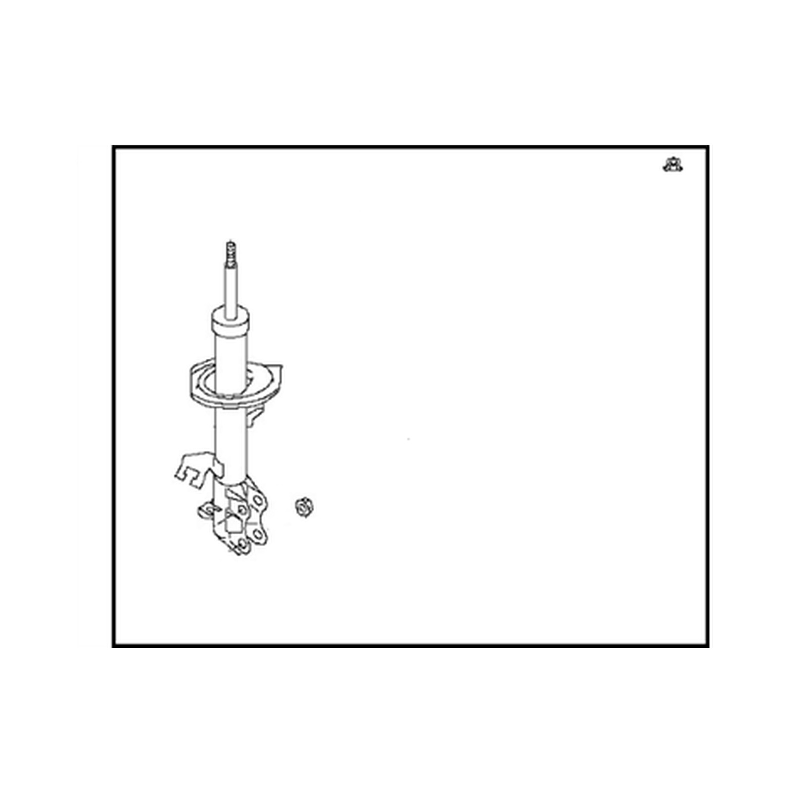 Front Left strut assemblies for Nissan NV OEM E4303-9SC0A