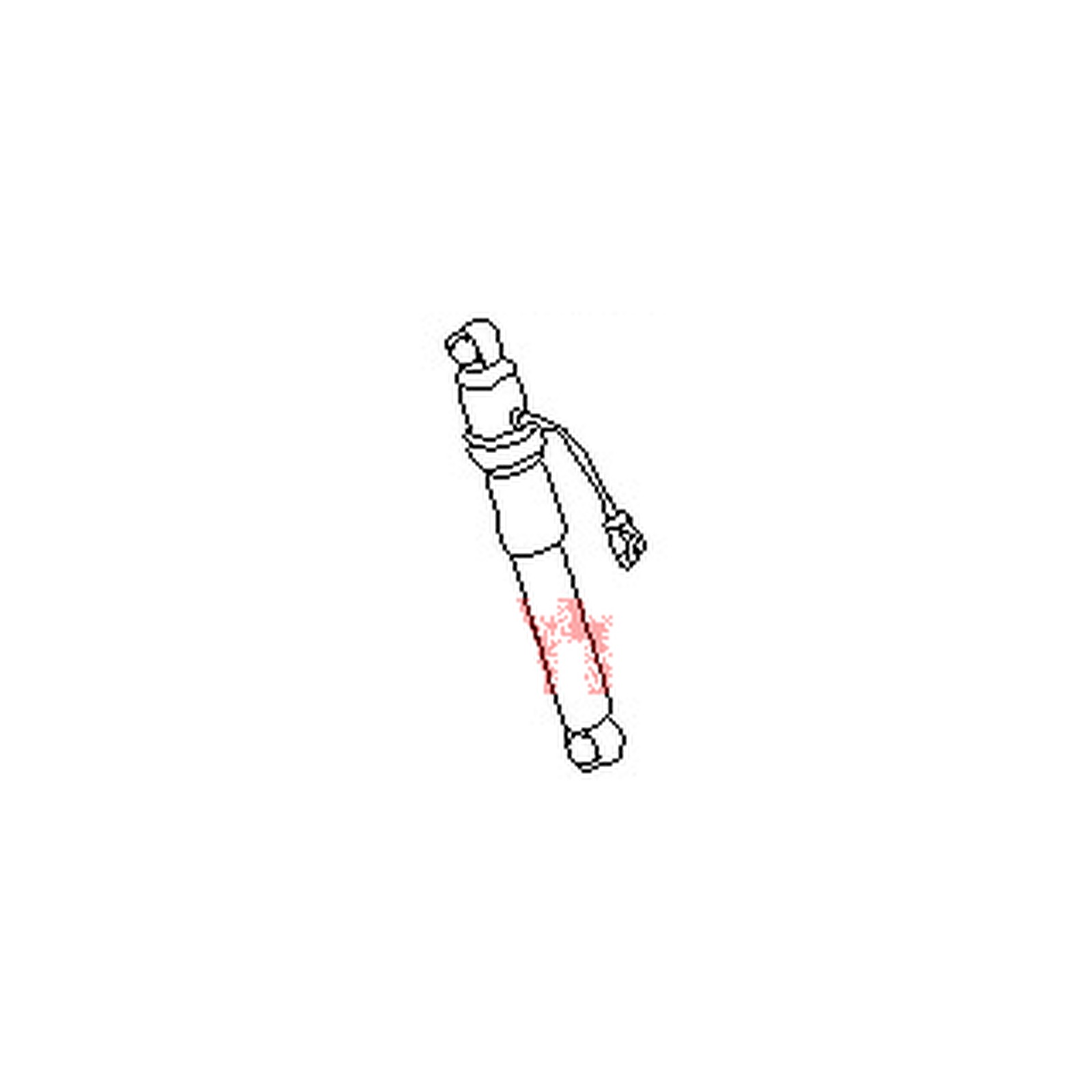 Rear shock absorbers for Nissan Pathfinder OEM 56210-45G25