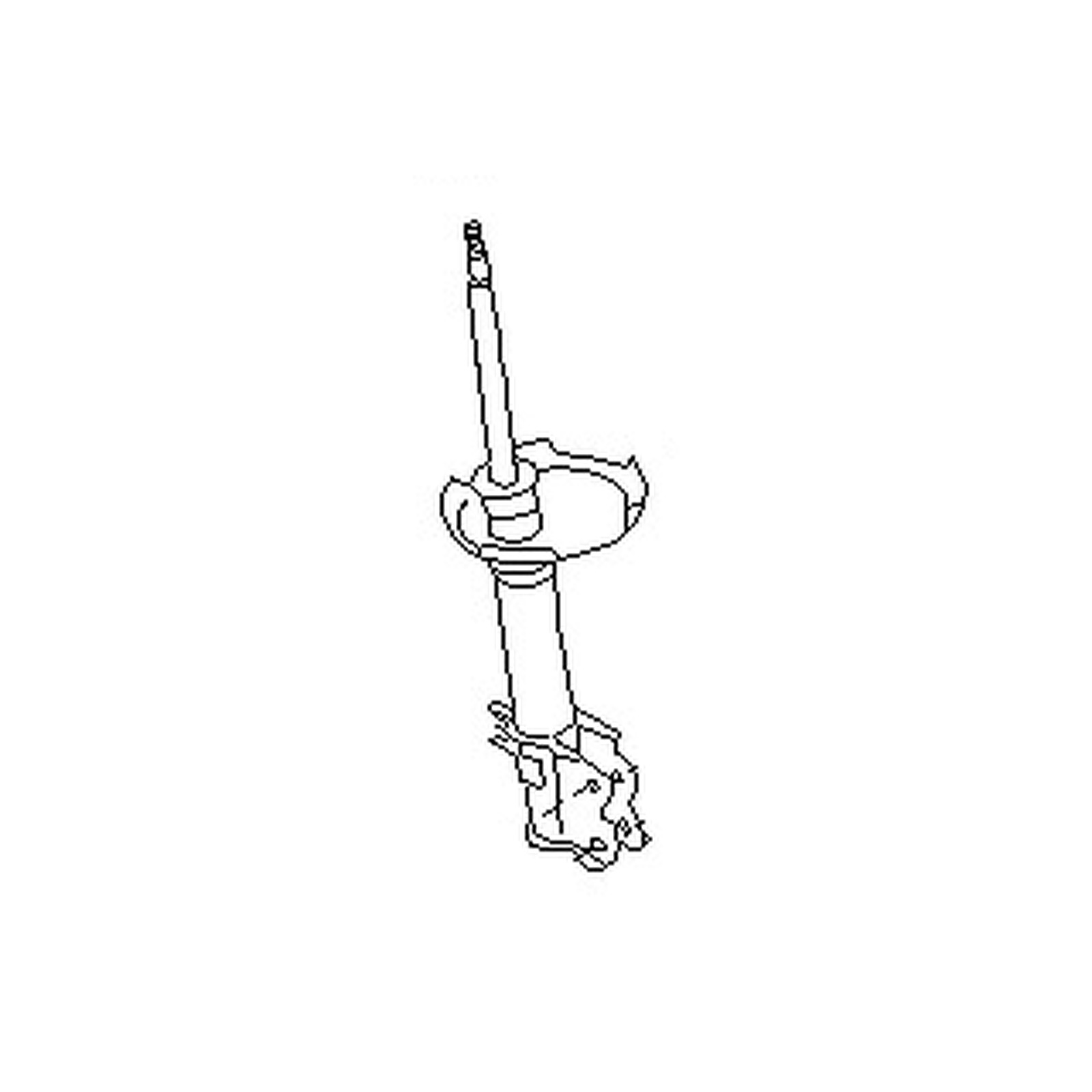 Front Left strut assemblies for Nissan Quest OEM 54303-5Z025