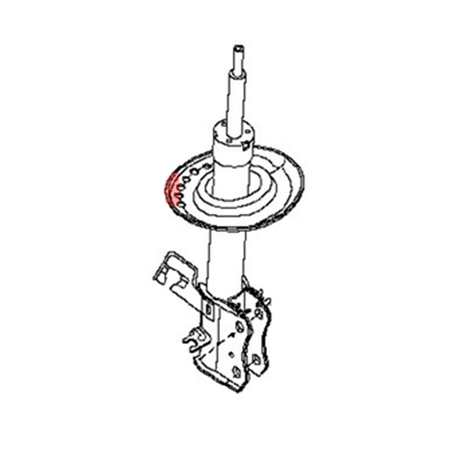 Front Right strut assemblies for Nissan Sentra OEM E4302-ET00A