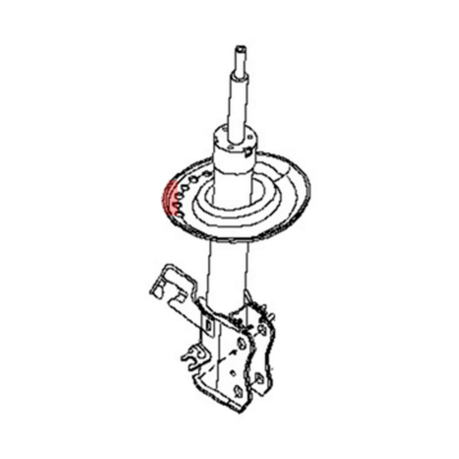 Front Left strut assemblies for Nissan Sentra OEM E4303-9AN0B