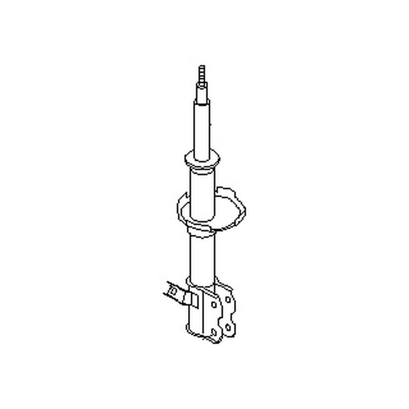 Rear Left strut assemblies for Nissan Stanza OEM 55303-2B025