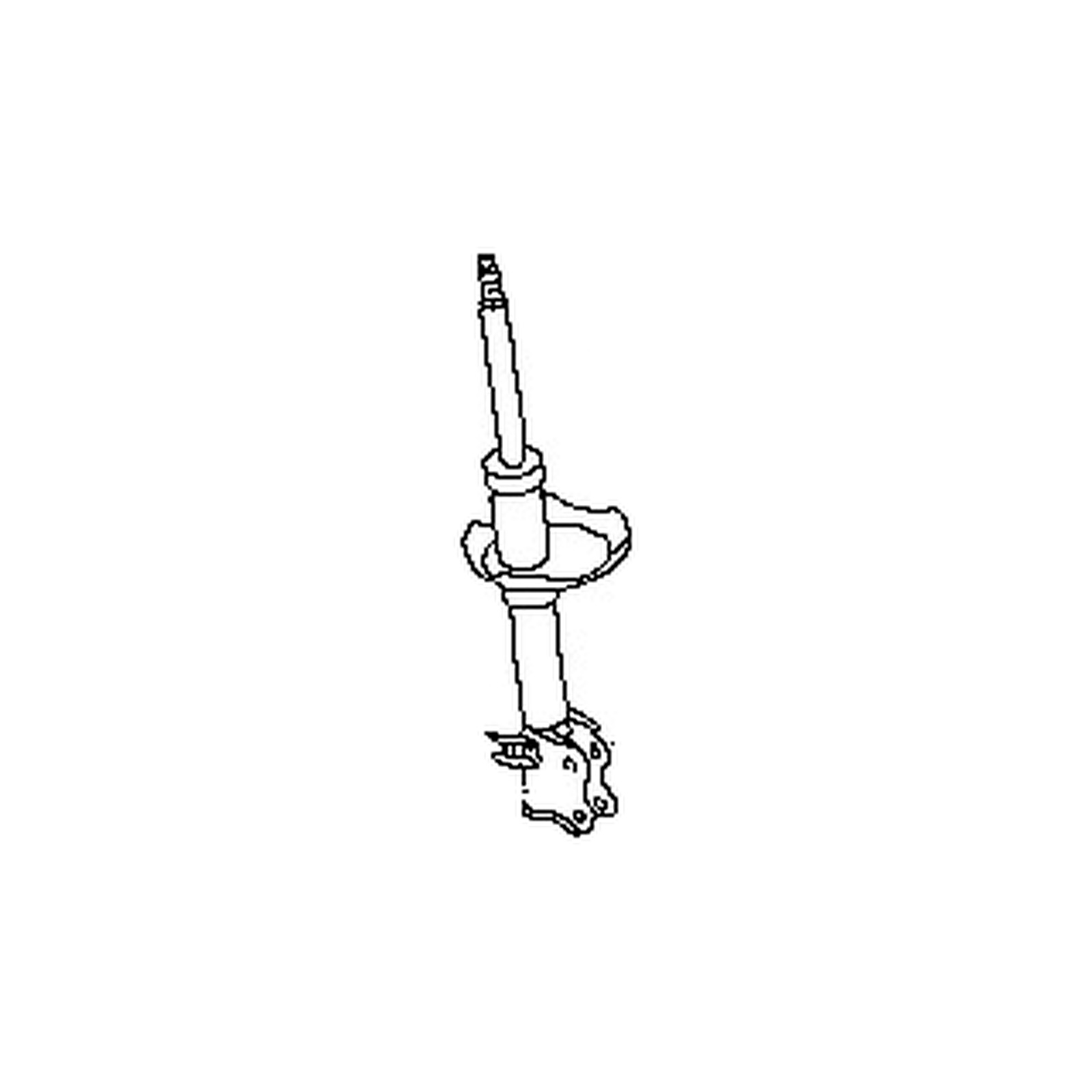 Rear Left strut assemblies for Nissan Stanza OEM 55303-D4525