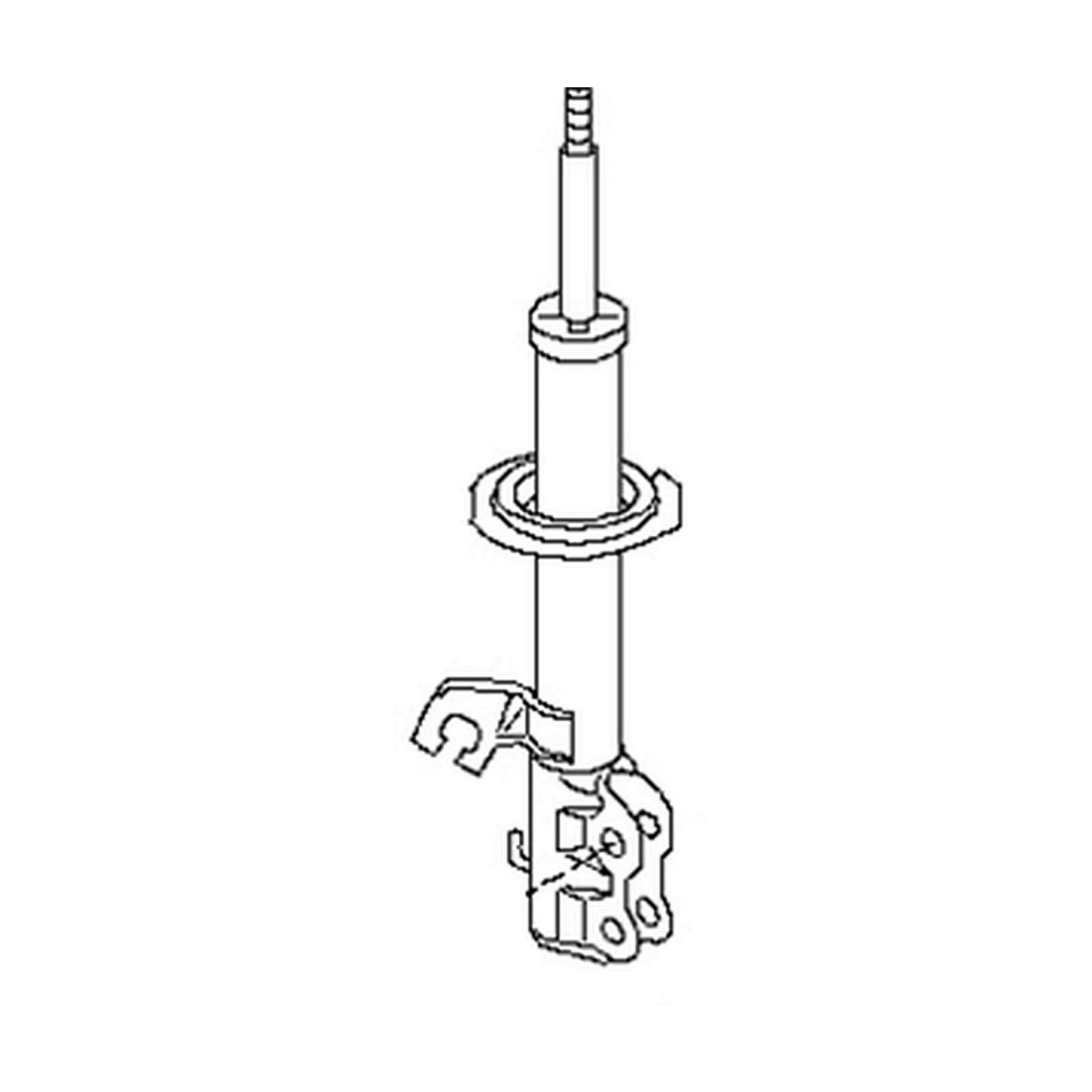Front Left strut assemblies for Nissan Versa OEM E4303-3AN0D