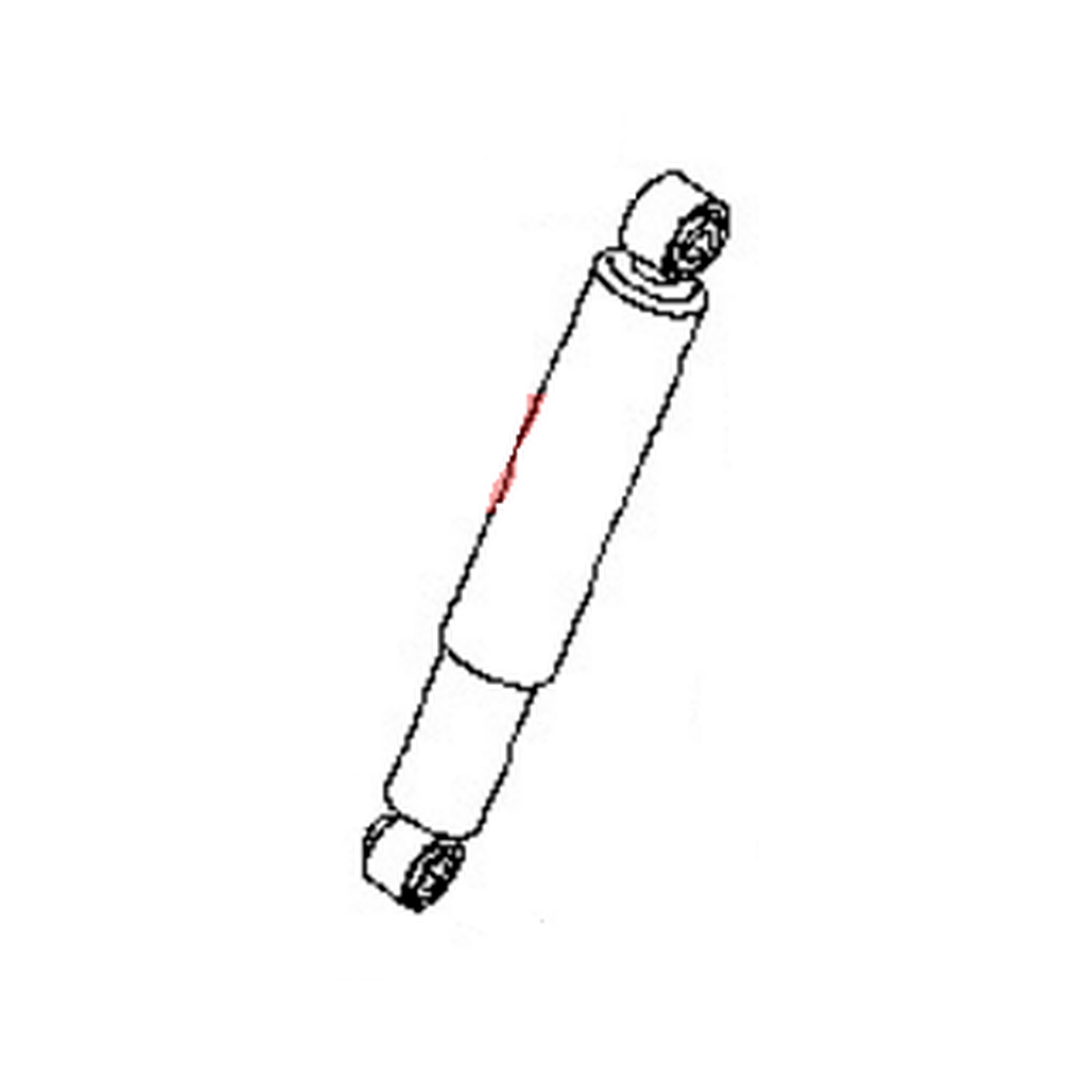 Rear shock absorbers for Nissan Xterra OEM 56200-EA285