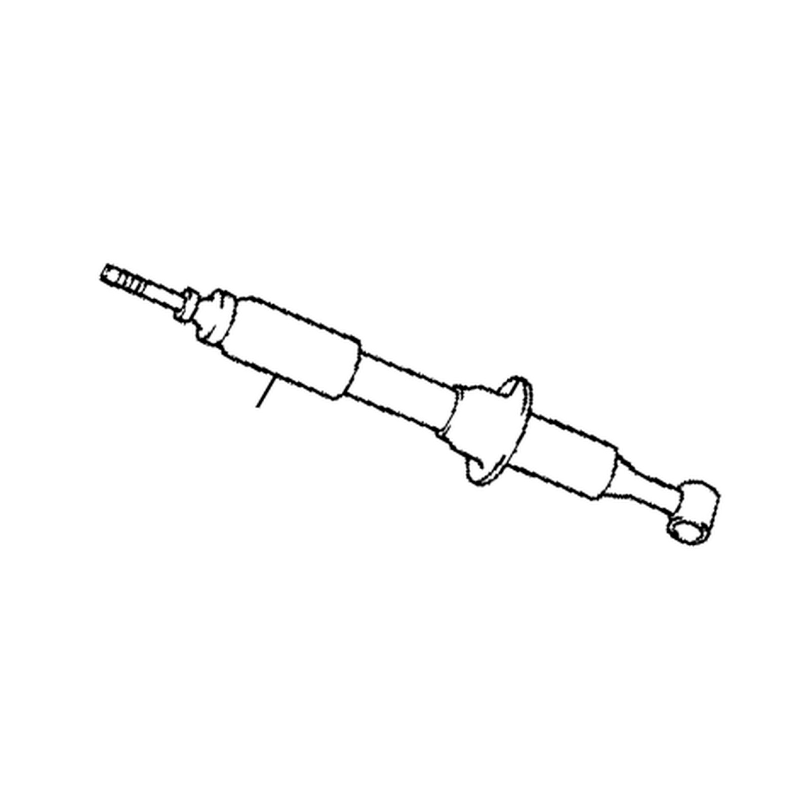 Front Left shock absorbers for Toyota 4Runner OEM 48510-80087