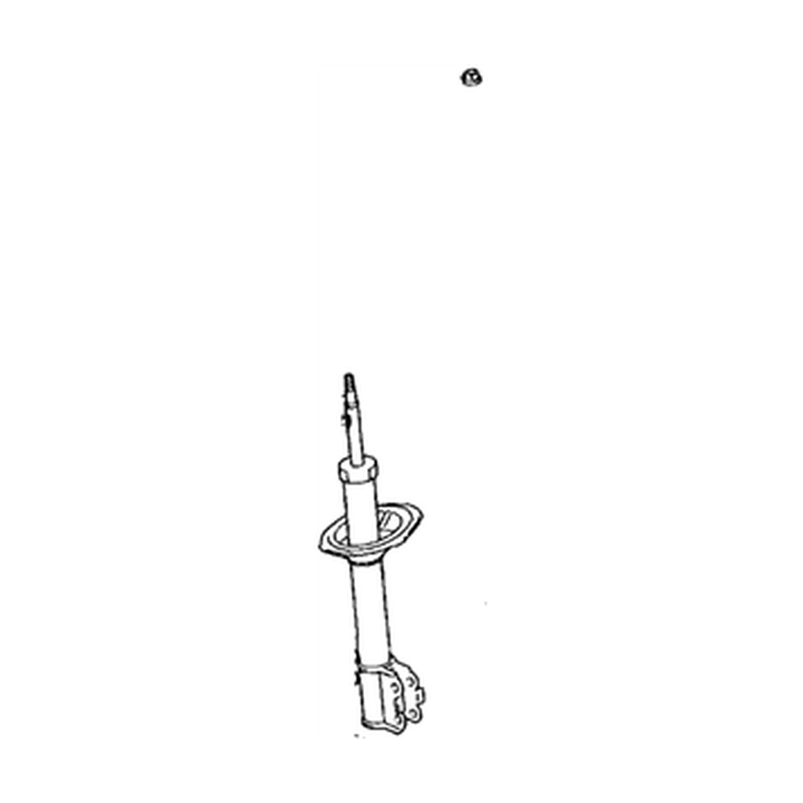 Front Right shock absorbers for Toyota Avalon OEM 48510-09P41