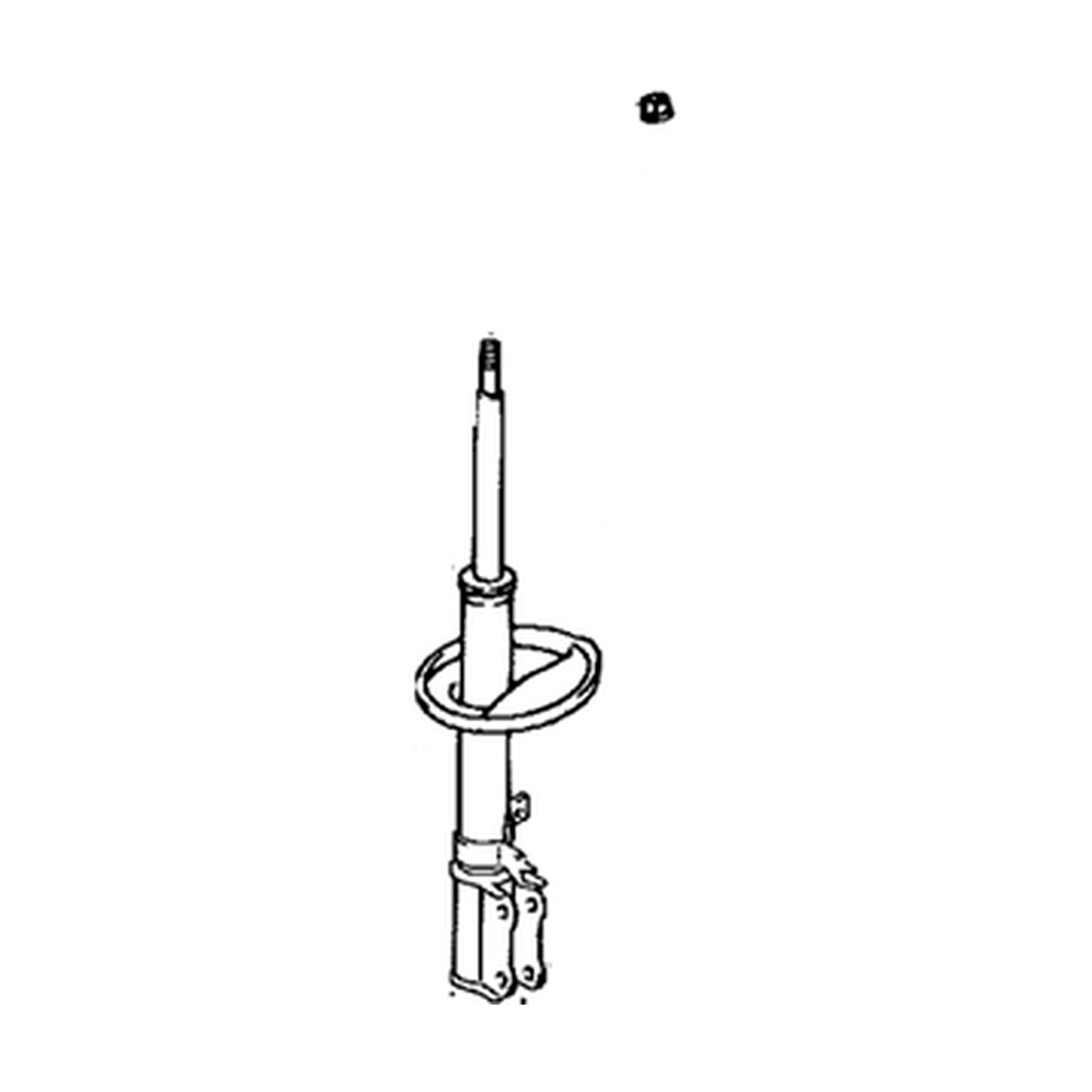 Rear Right shock absorbers for Toyota Avalon OEM 48530-80530