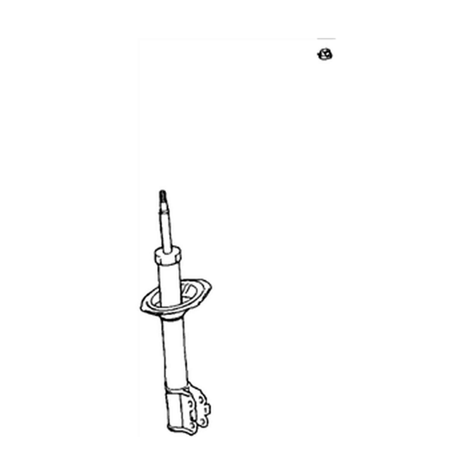 Front Left shock absorbers for Toyota Camry OEM 48520-09841