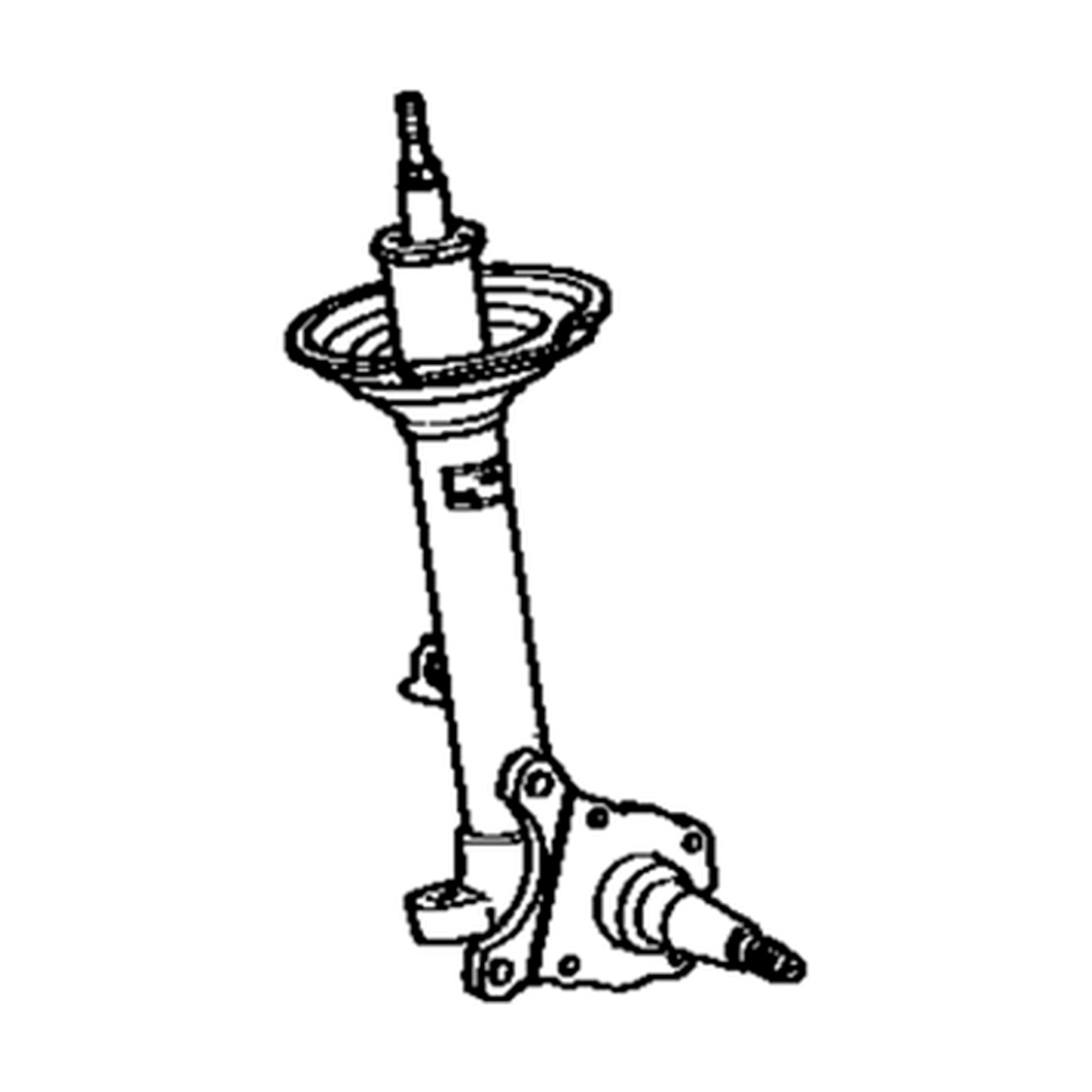 Front Left shock absorbers for Toyota Celica OEM 48520-14110
