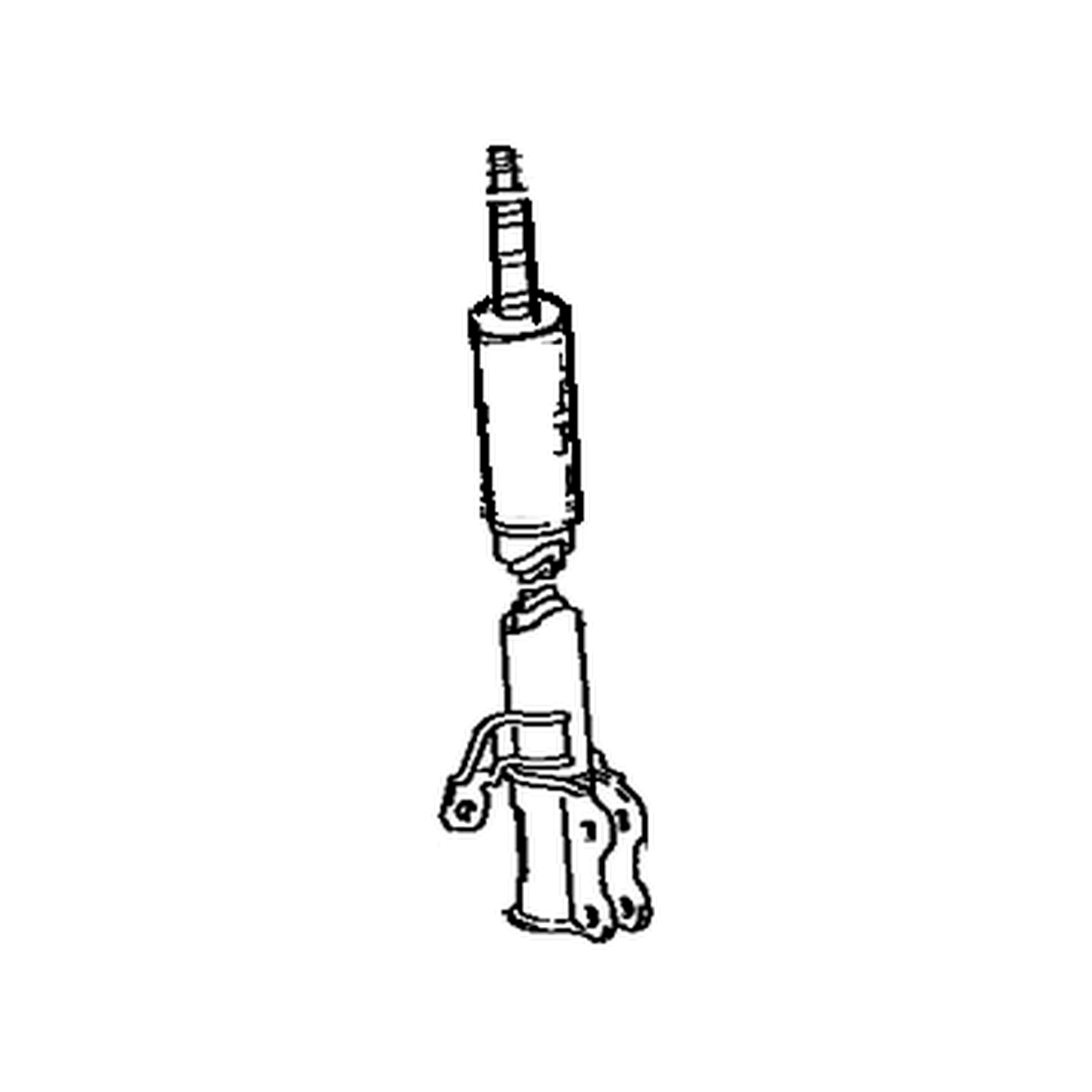 Front Left shock absorbers for Toyota Celica OEM 48520-20382