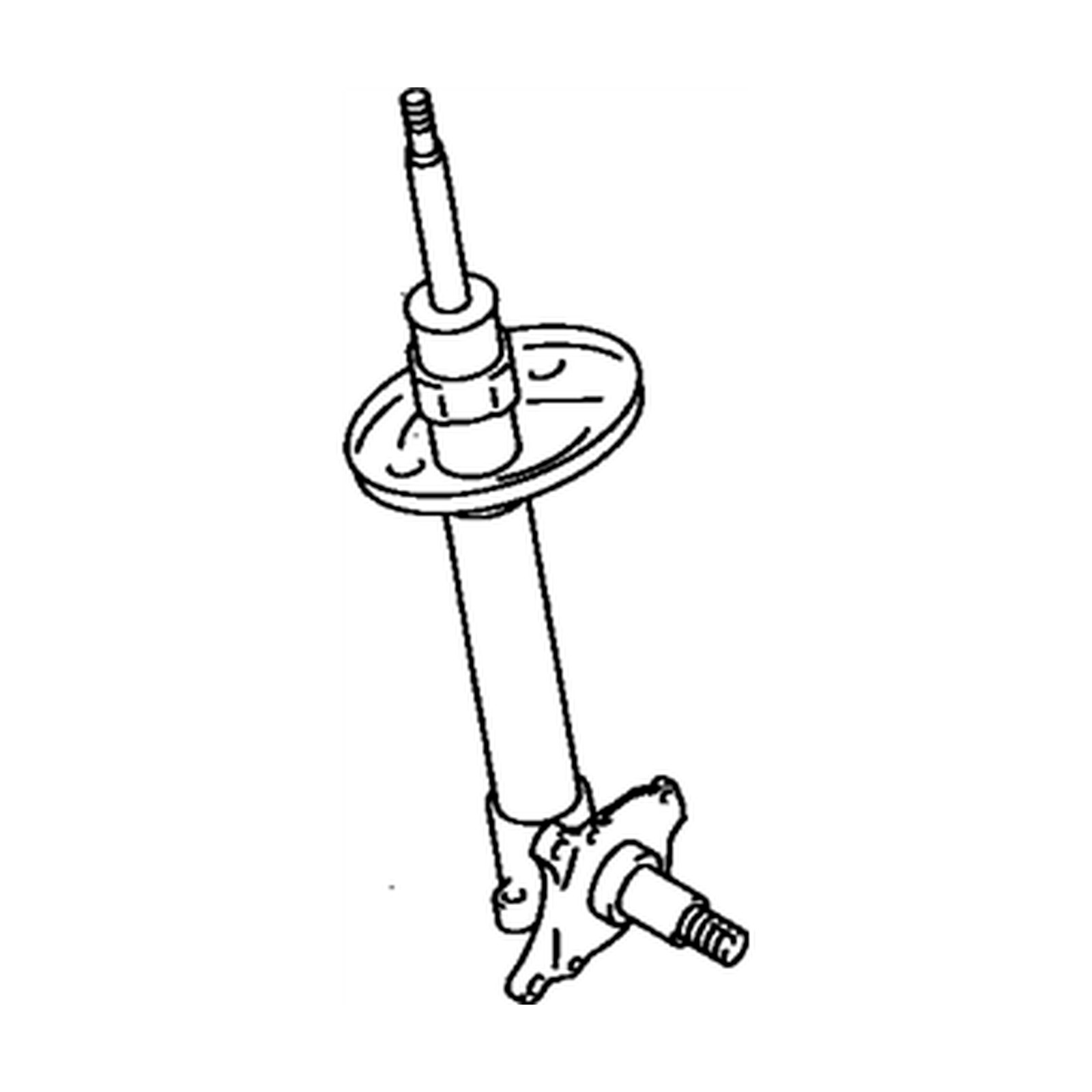 Front Left shock absorbers for Toyota Cressida OEM 48520-22510
