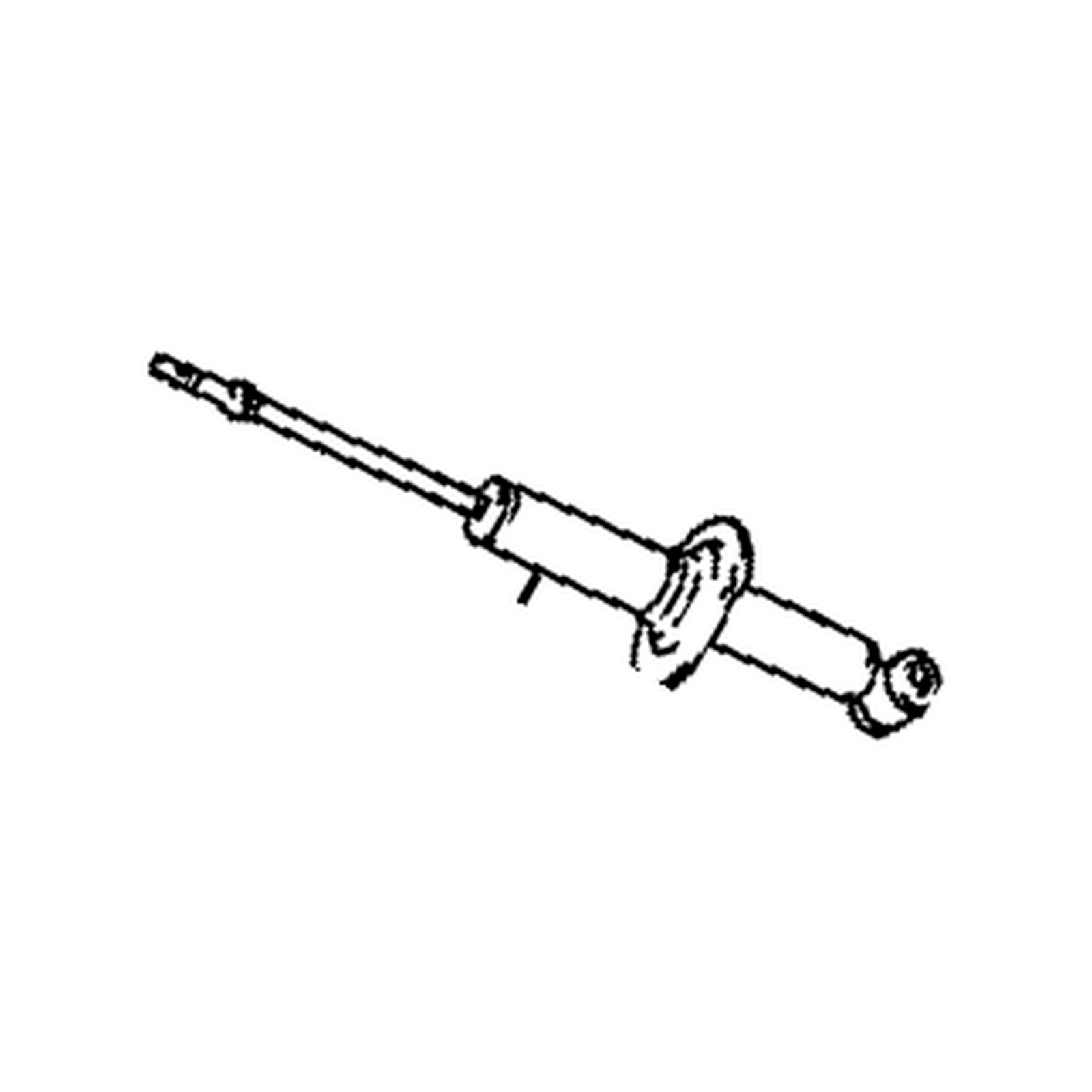 Rear Right shock absorbers for Toyota Matrix OEM 48530-09G00