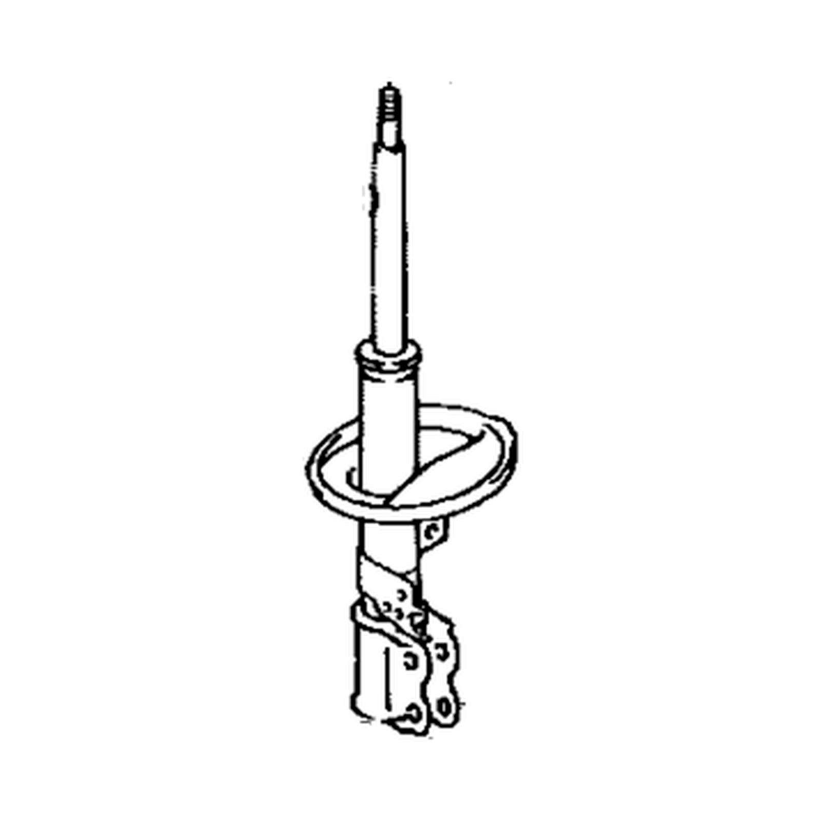 Front Left shock absorbers for Toyota MR2 OEM 48520-17060