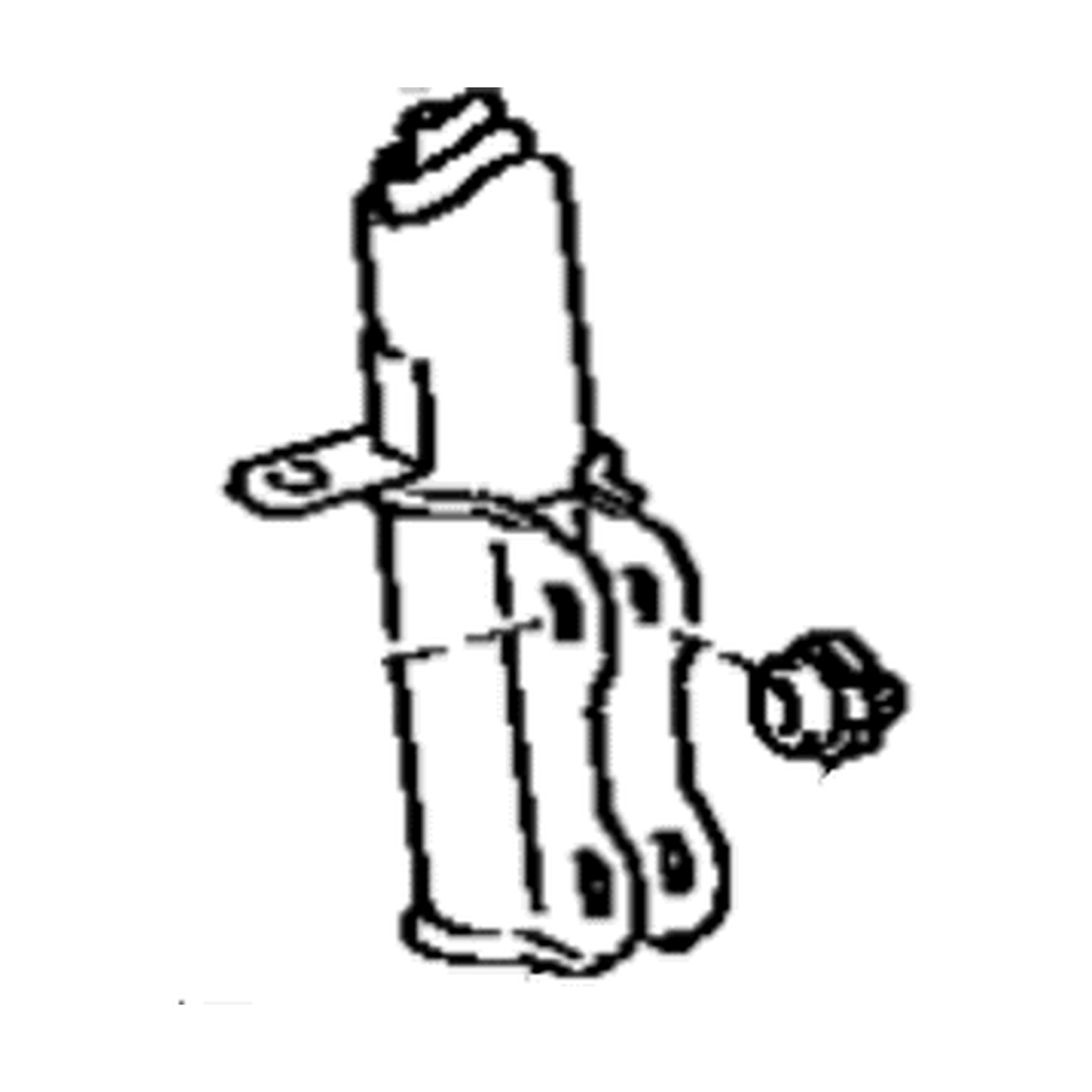 Rear Left shock absorbers for Toyota MR2 OEM 48540-17070