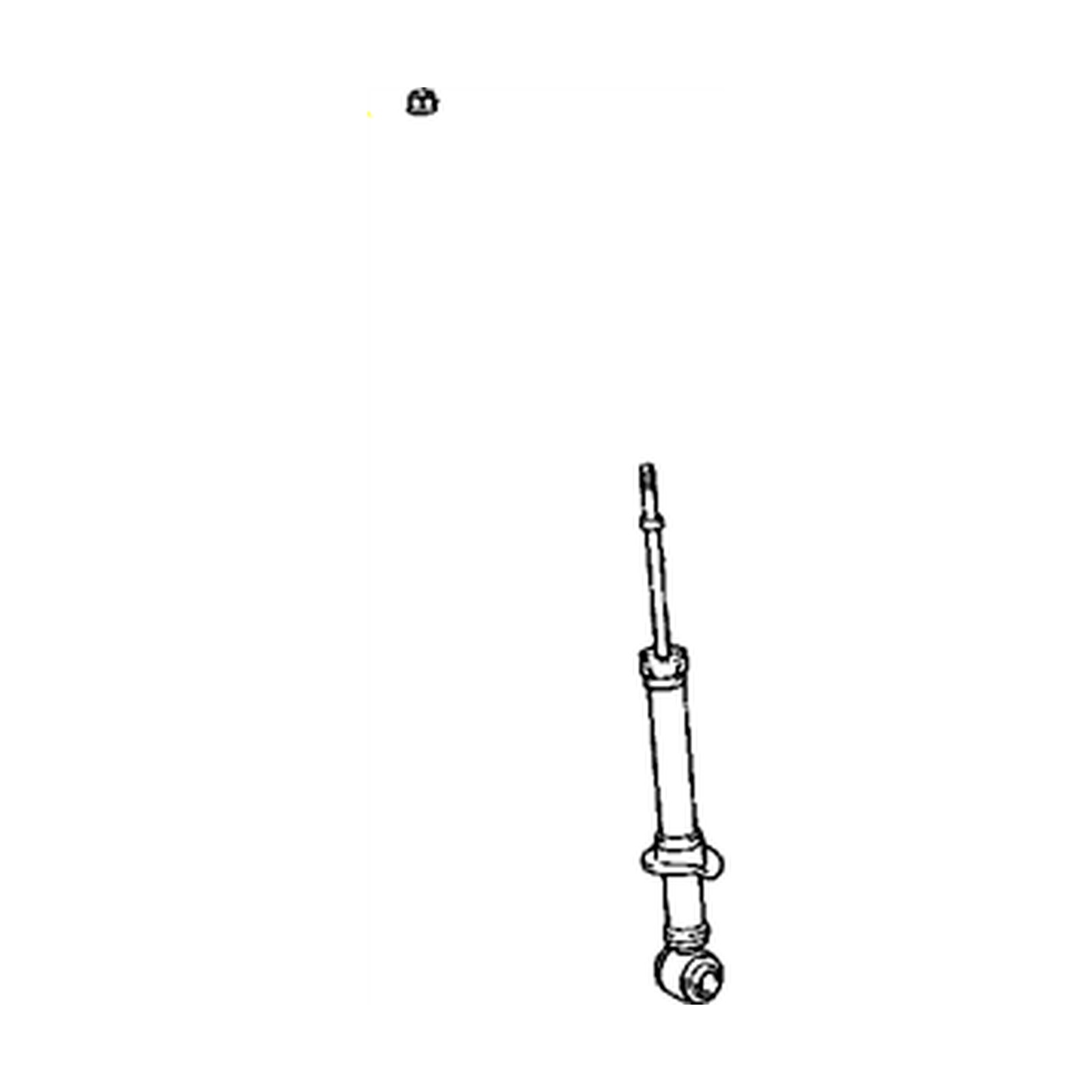 Rear Right shock absorbers for Toyota Prius OEM 48530-49695