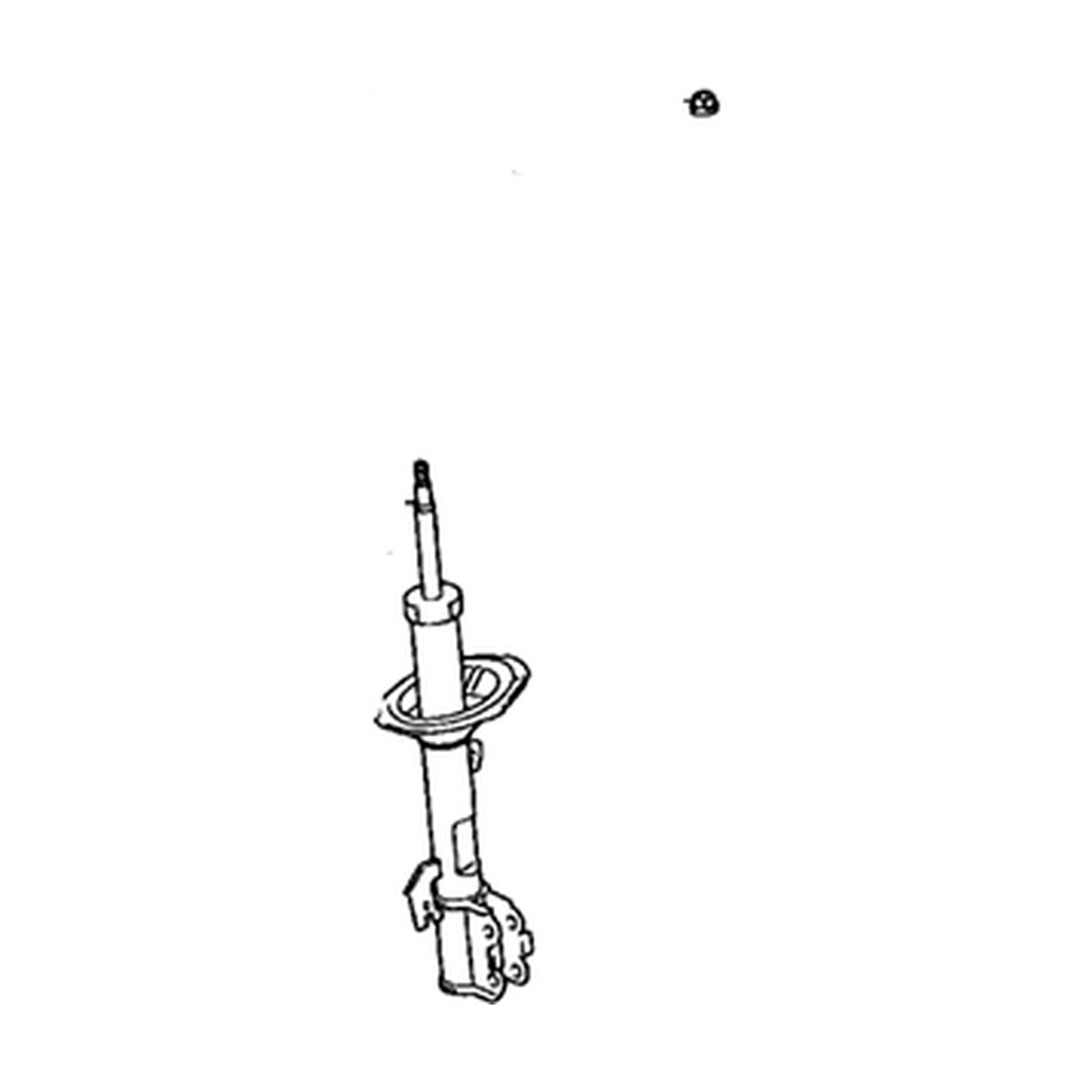 Front Right shock absorbers for Toyota Sienna OEM 48510-A9250