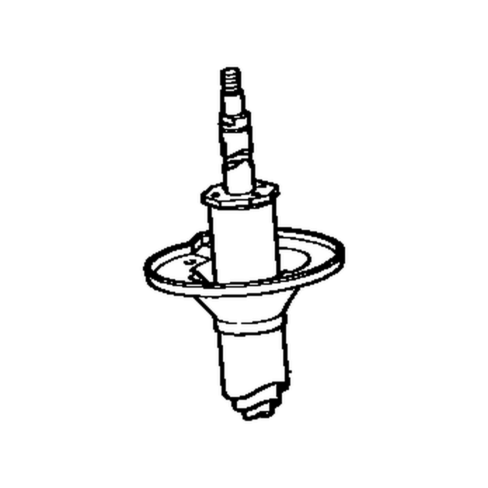 Front Right shock absorbers for Toyota Starlet OEM 48510-10080